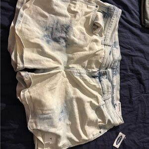 Old Navy Bleach Wash Denim Shorts